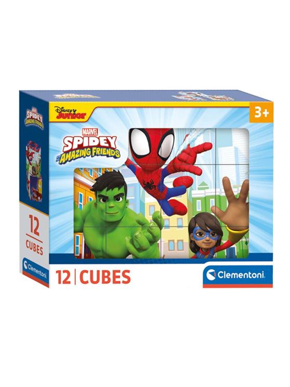 Clementoni Block Puzzle Spidey and His Amazing Friends 12pcs. Block