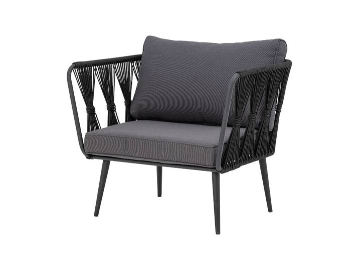Bloomingville Pavone Loungesessel Black
