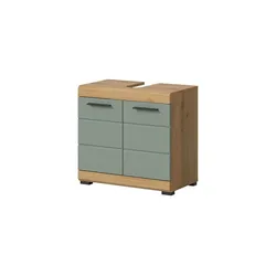 Waschbeckenunterschrank   ¦ grün ¦ Maße (cm): B: 60 H: 56