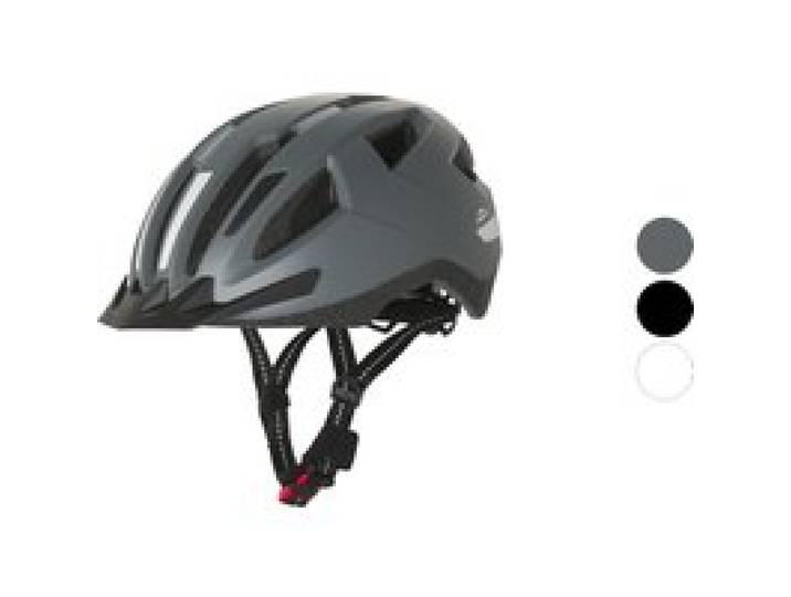 CRIVIT Casque de vélo avec feu arrière