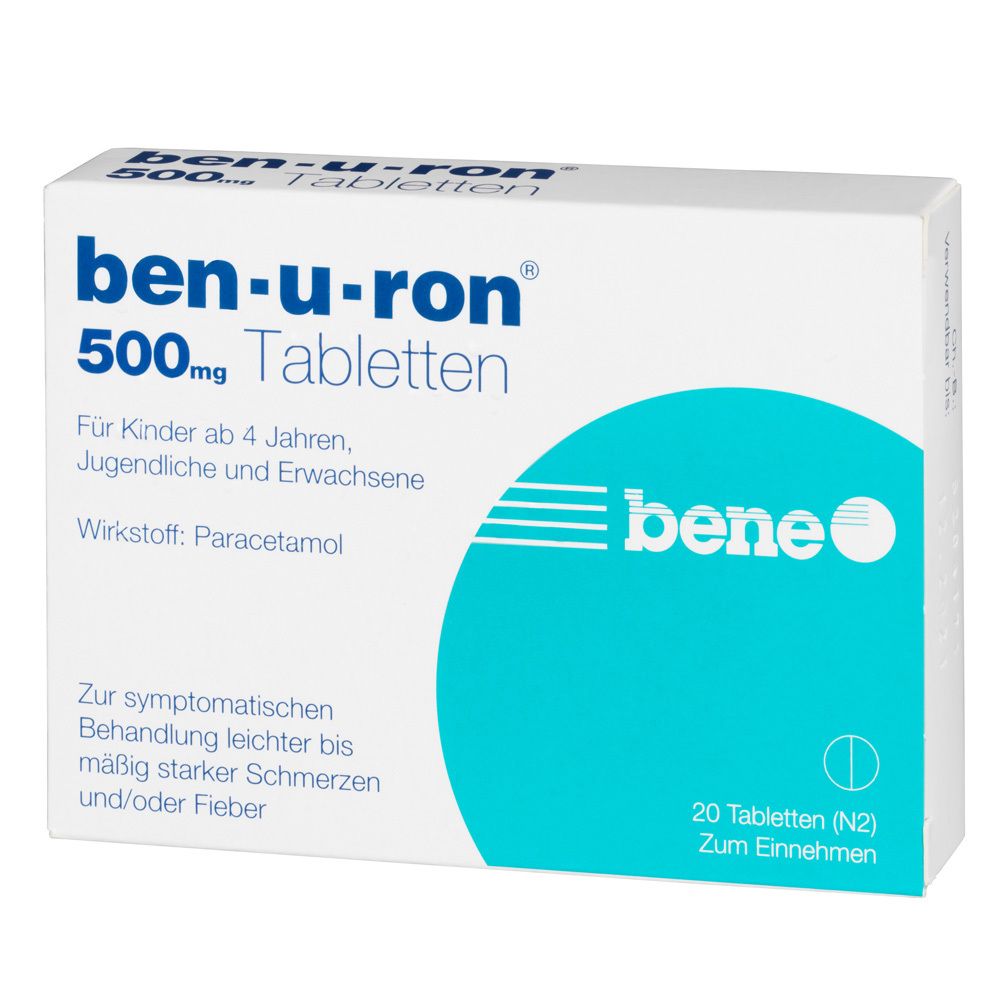 Ben-U-Ron 500 mg Tabletten 20 St
