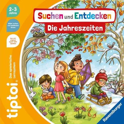 tiptoi® Suchen und Entdecken - Die Jahreszeiten, Gebundene Ausgabe von Kathrin Lena Orso, Ravensburger Verlag GmbH, 978-3-473-49230-5