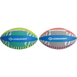 SCHILDKRÖT Ball Schildkröt Neopren American Football, Größe 6, 26,5 x 15 cm, farblich sortiert, griffige textile Oberfläche, salzwasserfest, ideal für Strand & Garten, 970289, Größe ONE SIZE in Blau Blau