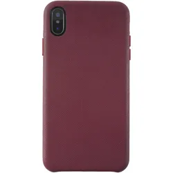 KMP Vegan Leather (Apple iPhone XS), Smartphone Hülle, Rot