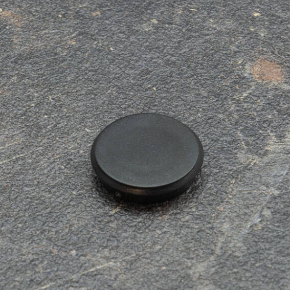 SPRINTIS 10 Unités - Aimant de bureau, rond 24 mm   noir, plastique, ferrite