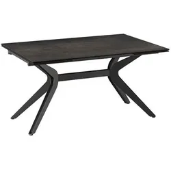 Akante Esstisch mit Auszug Impulsion 150/230 x 100 cm Keramik Rostbraun 150