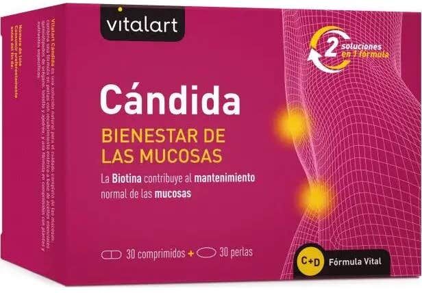Vitalart Cándida 30comp + 30 Perlas