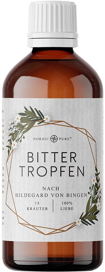 Bittertropfen 15 Kräuter Bitterstoffe Nordic Pure