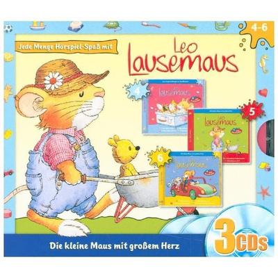 Leo Lausemaus 3 CD-Box (Folge 4-6) - , CD, 4001504121969