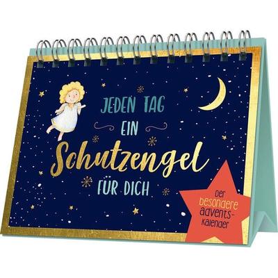 Jeden Tag ein Schutzengel für dich | Adventskalender mit Aufsteller, Gebundene Ausgabe von , Naumann & Göbel, 978-3-625-19281-7