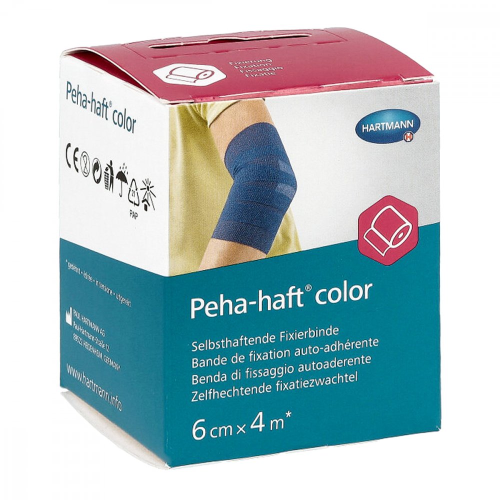 1001 Artikel Medical GmbH Peha-haft Color Fixierbinde 6 cmx4 m blau 15878866