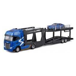 Bburago 1:43 STREET FIRE MULTICAR CARRIER- IVECO S-WAY/AUDI 2022 RS (65256650)