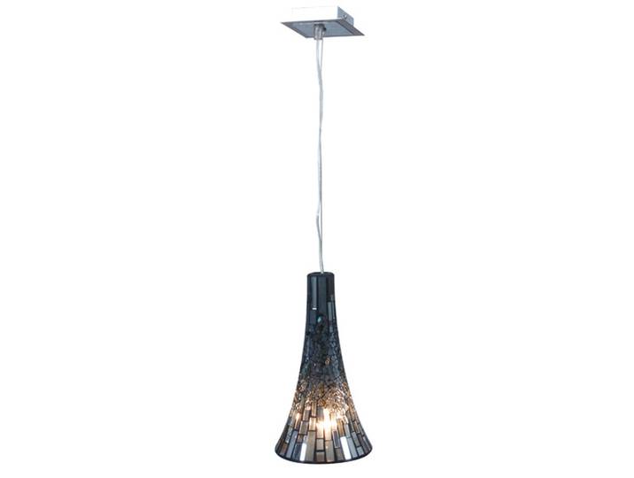 Suspension en verre Näve - Matières : verre\, métal - Couleur : noir\, métal nu ; 786422