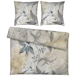 Bettwäsche Chiara XXL Beige ca. 200x200cm