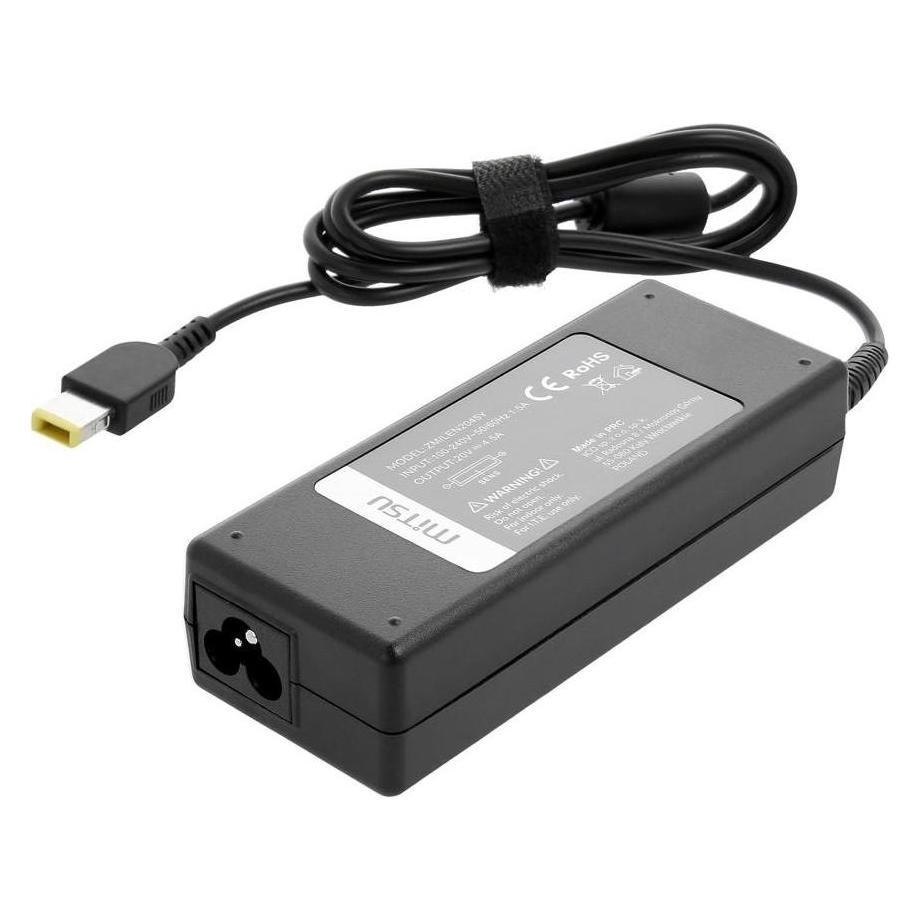 Mitsu notebook charger 20v 4.5a prostoktny 11.0x4.5 pin - Yoga (90 W) (5ZM041)