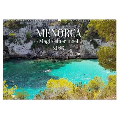 MENORCA Magie einer Insel (Wandkalender 2026 DIN A2 quer), CALVENDO Monatskalender