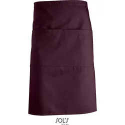 SOLS Schürze Bistro-Schürze 88020 burgundy 90 x 65 cm
