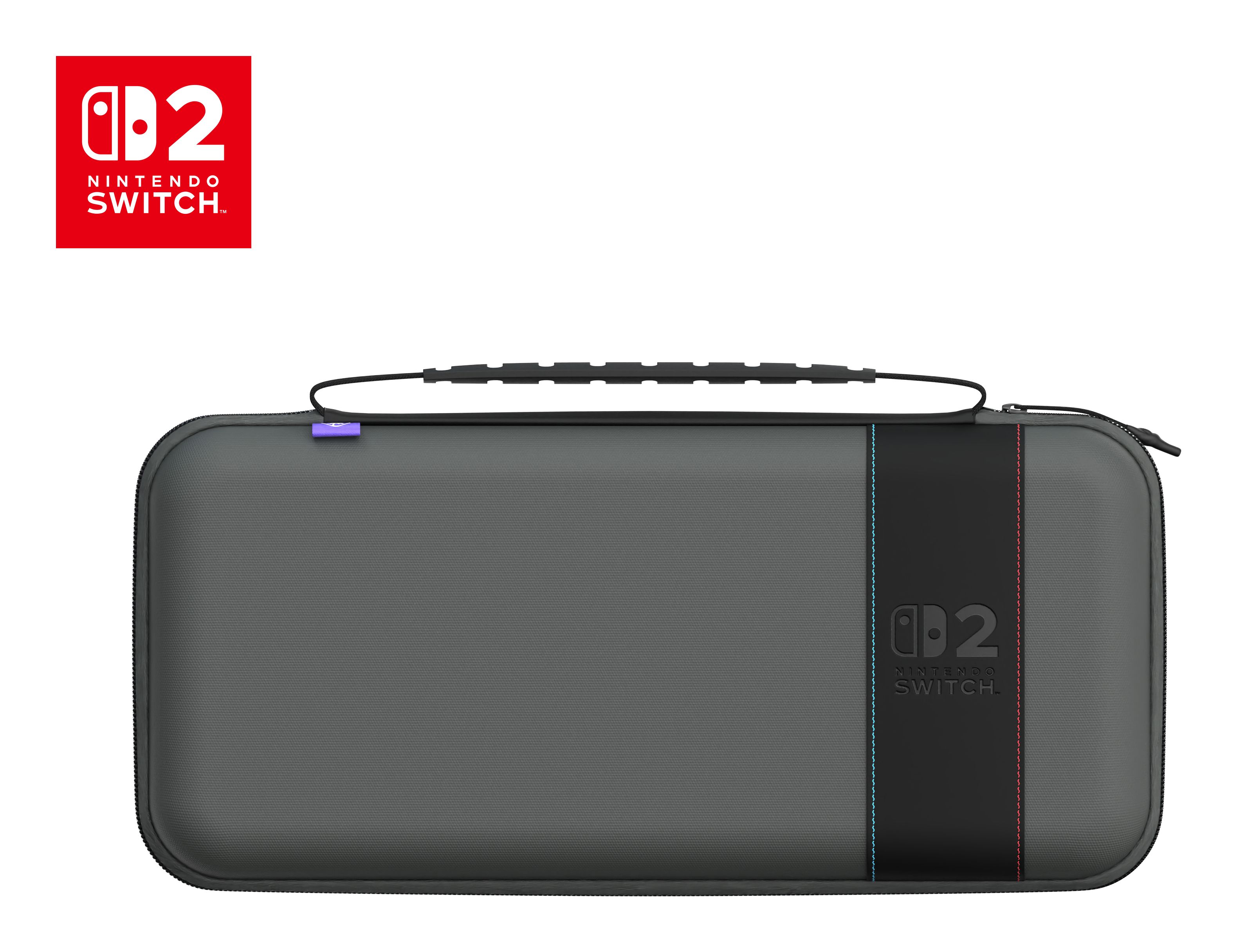 Turtle Beach PlayTrek Etui Offiziell von Nintendo lizenzierte Reiseetui zum Schutz deiner Nintendo Switch 2, Antrazitschwarz TBA-8202-85