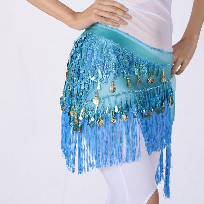 LightInthebox Belly Dance Dance Accessories Belt Glitter Cinch Cord Tassel Women's Training Performance High Sequined Polyester