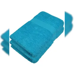 Miamar® Handtuch Handtücher Saunatuch Saunatücher VE 12 Stk. 80 x 200 Türkis