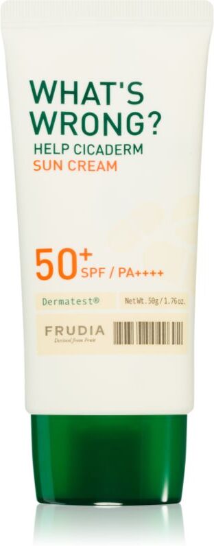 Frudia Sun What's Wrong? feuchtigkeitsspendende Gesichtscreme SPF 50+ 50 g