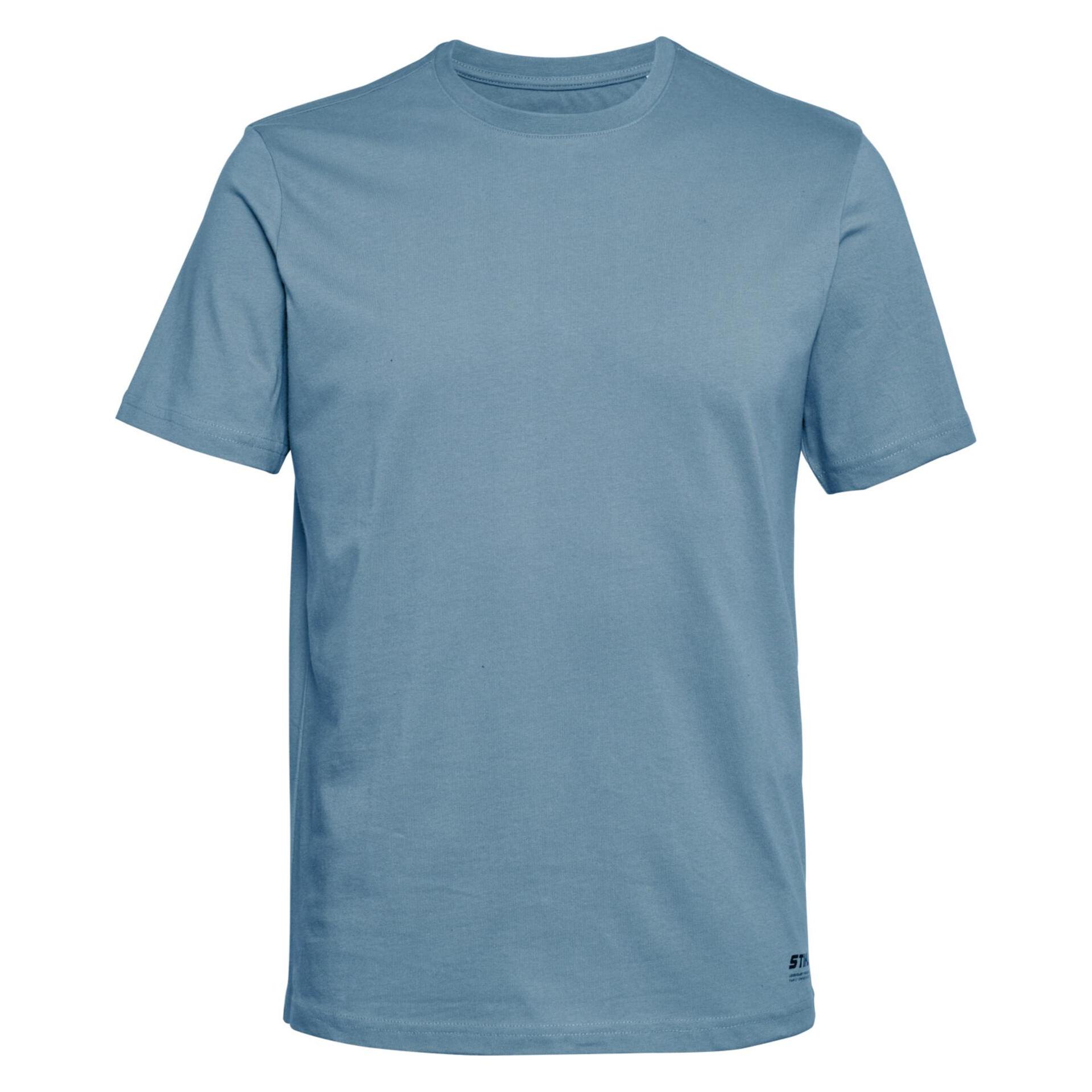 Stihl T-Shirt Gr. XXXL SUSTAINABLE BASIC Blau (3XL) (51431932)