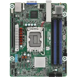 AsRock Rack Motherboard W880D4ID-2Q (LGA 1851, Intel W880, Deep Mini-ITX), Mainboard