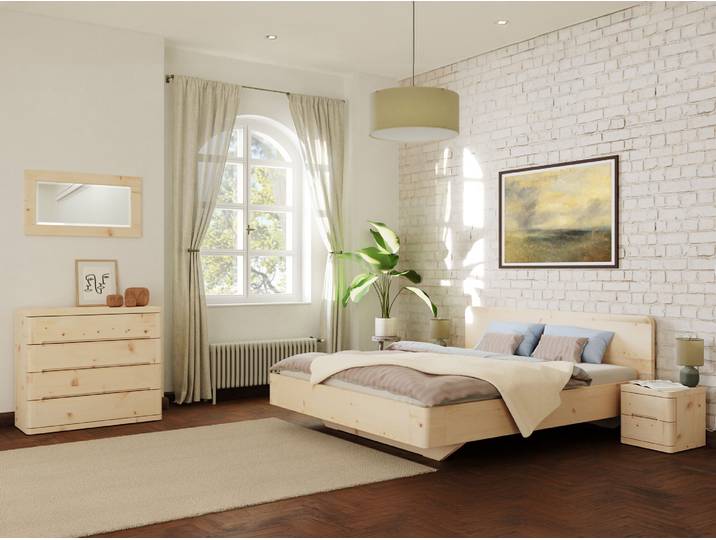 Zirbenschlafzimmer Set „Harmonie“ Zirbe