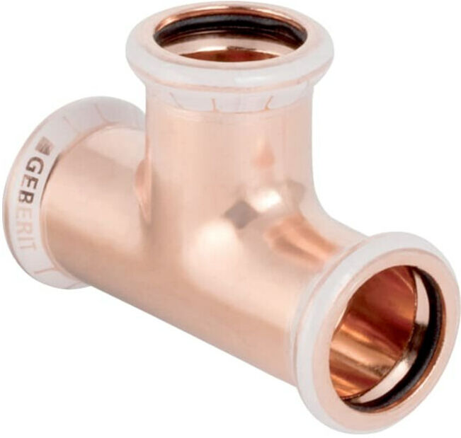 Geberit Té Mapress d= 35 mm, égal, cuivre (61006)
