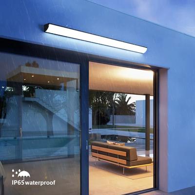 Inspire Curations LumaLine Modern Outdoor LED Wall Light IP65 Waterproof Long Strip Sconce remotedimming (39.4inch) 36w S