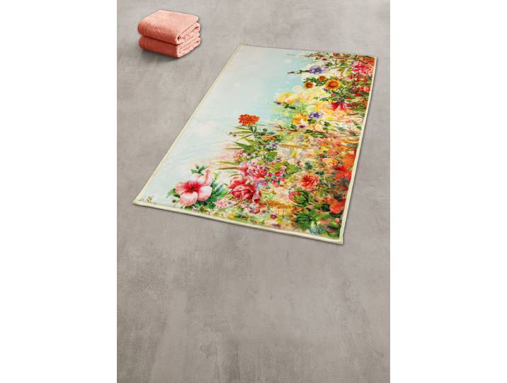 Badteppich Flower Dreams 70 x 120cm Multicolor