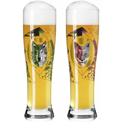Ritzenhoff 2er-Set Weizengläser BRAUCHZEIT - H ca. 25.40