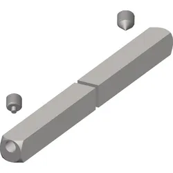 Tecwerk Panikstift NW-400-92 4-KT.9mm geteilter Vollstift