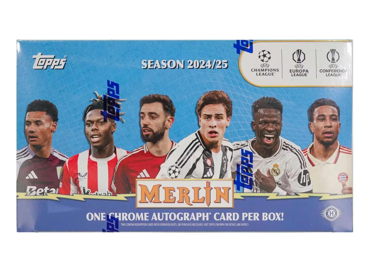 2024/25 Topps Chrome Merlin UEFA-Club Competitions Fußball-Hobby