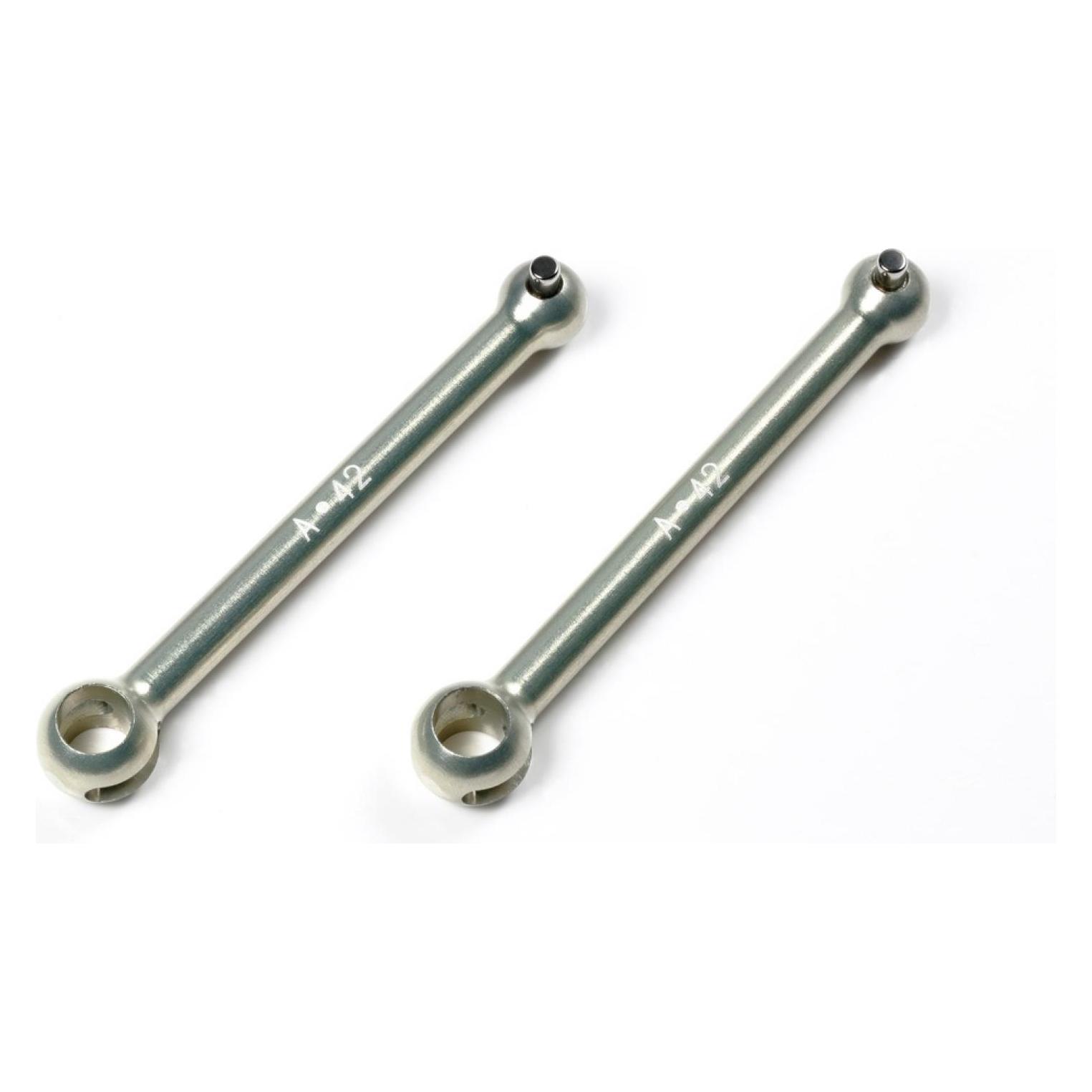 Tamiya 42mm Swing Shafts (hard) 2pcs (TAM 42356)