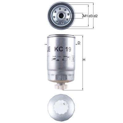 KNECHT Kraftstofffilter KC 19 für DAF