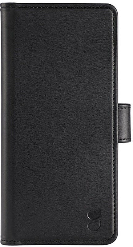 Sony Xperia 5 III Gear Wallet - Imiteret Læder Cover m. Pung - Sort