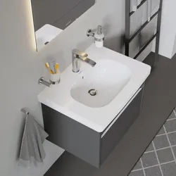 Duravit D-Code Waschbecken 03426500002 mit Überlauf, weiß, 65 x 48 cm
