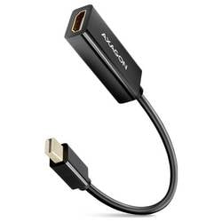 AXAGON RVDM-HI14N Mini-DisplayPort / HDMI Adapter [1x Mini-DisplayPort Stecker - 1x HDMI-Stecker] Mehrfarbig 15 cm
