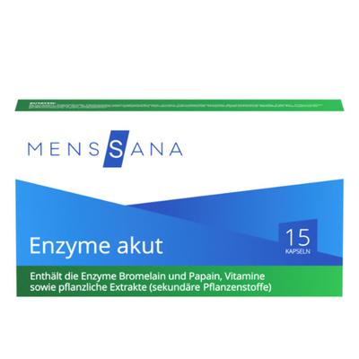 Enzyme akut MensSana Kapseln 15 St