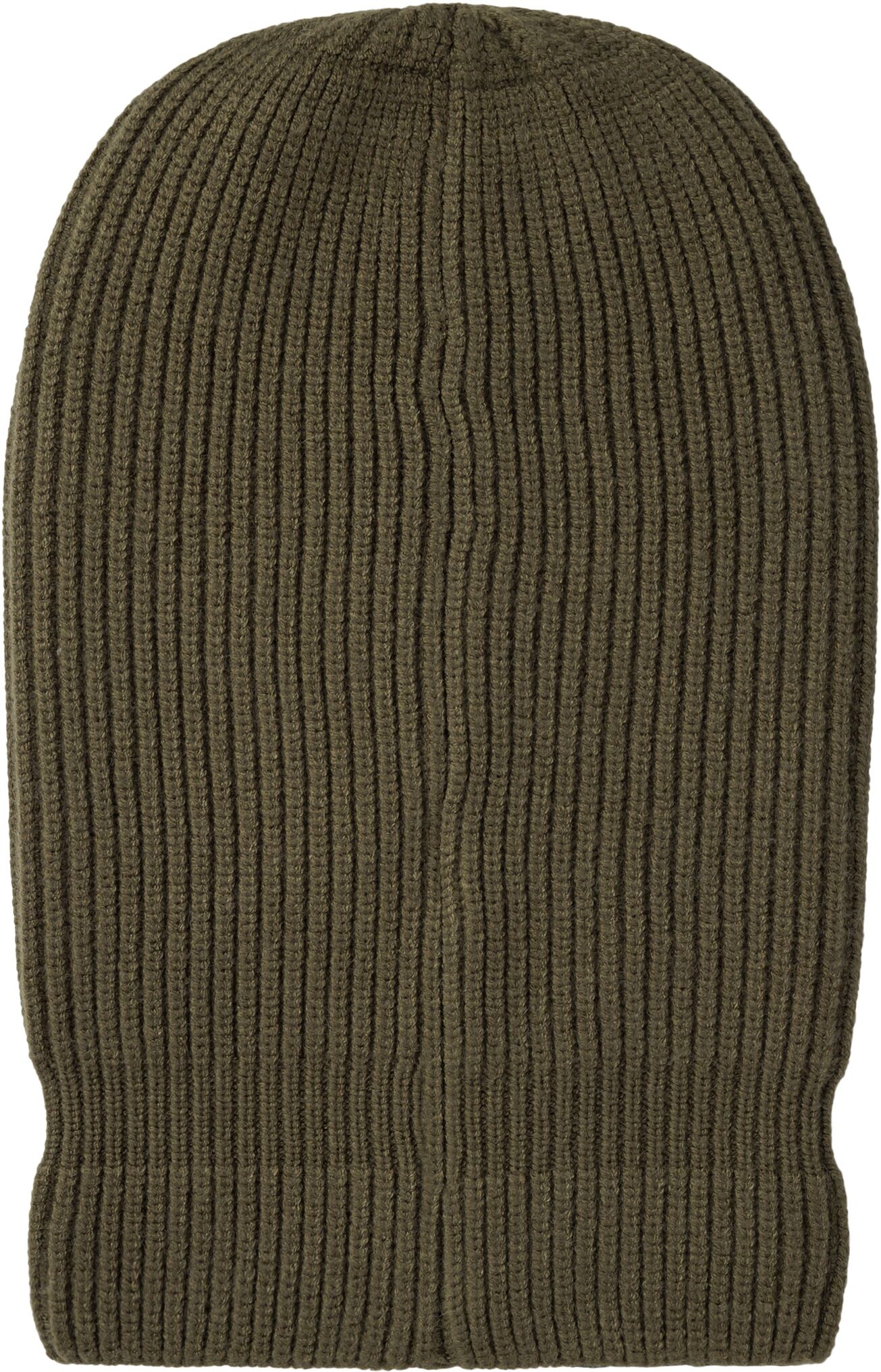 Sturmhaube ALPHA INDUSTRIES "Label Balaclava", Herren, Gr. onesize, grün (schwarz olive), Shell: 47% Viscose. 30% Nylon. 23% Polyester, Mützen Sturmhaube schwarz olive onesize