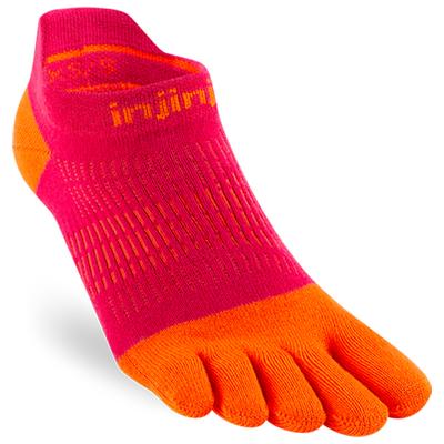 Injinji - Women's Run Lightweight No-Show - Laufsocken 35-40 | EU 35-40 rot