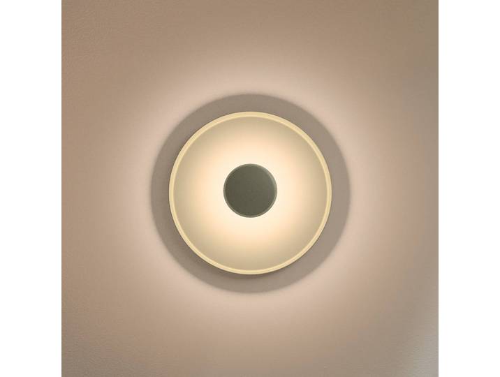 Vibia Designer Wandleuchte Top, dimmbar, grün, für Wohn- / Esszimmer, Metall, Modern
