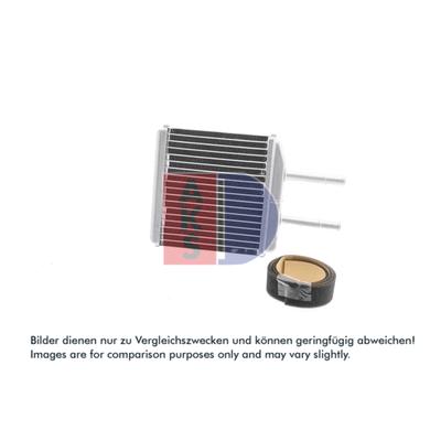 AKS DASIS Wärmetauscher, Innenraumheizung 519002n