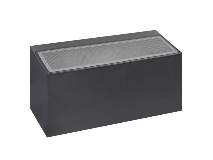 Applique d'extérieur LED Asker Up/Down 22,5 cm, graphite - Norlys - Terrasse - Aluminium
