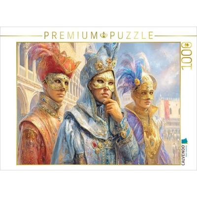 CALVENDO Puzzle Venedig in bunten Werken | 1000 Teile Lege-Größe 64x48cm Foto-Puzzle für glückliche Stunden