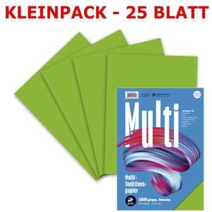 Staufen Kopierpapier Style Multifunktionspapier A4, 160g/qm, limone, 25 Blatt