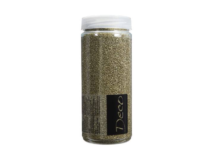 Farbsand Gelbgold 0.5 mm 500 ml