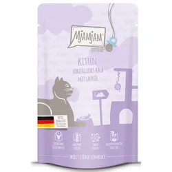 MjAMjAM Kitten vorzügliches Kalb mit Lachsöl 12x125 g
