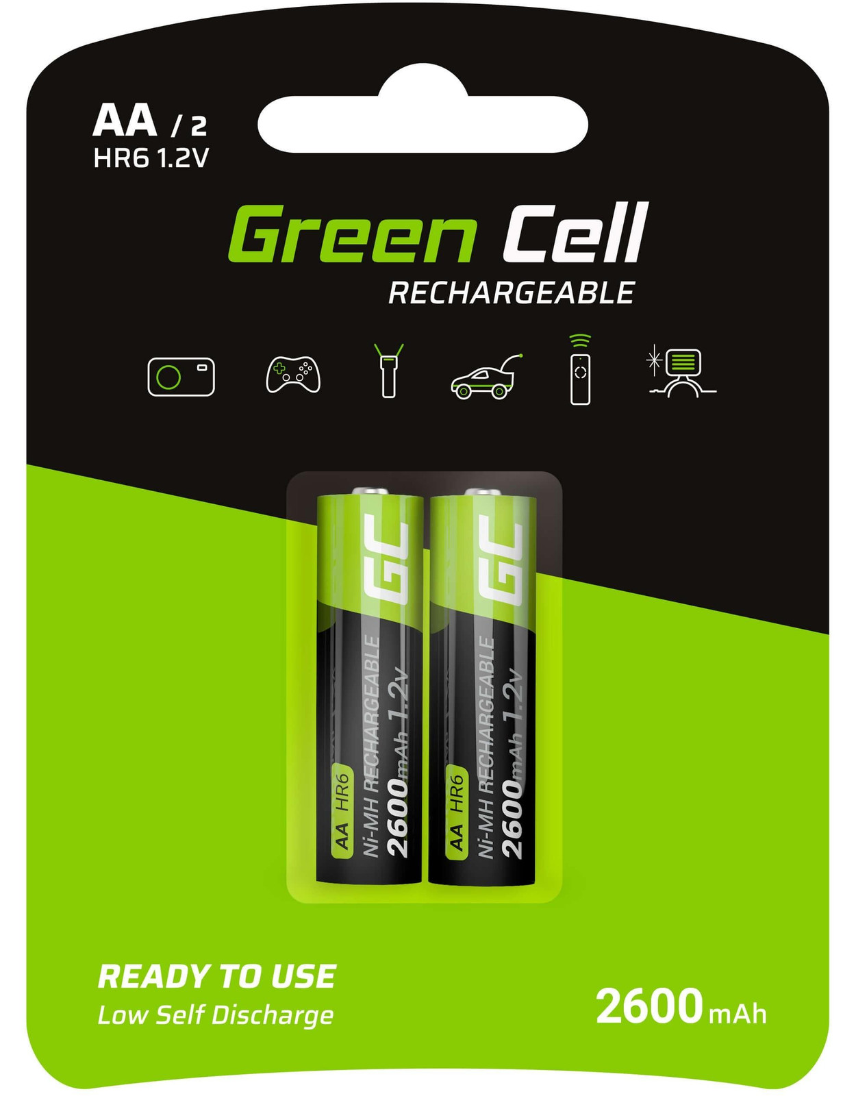 Green Cell GR05 oplaadbare AA batterij Nickel-Metal Hydride (NiMH)